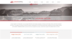 Desktop Screenshot of lauriumcapital.com